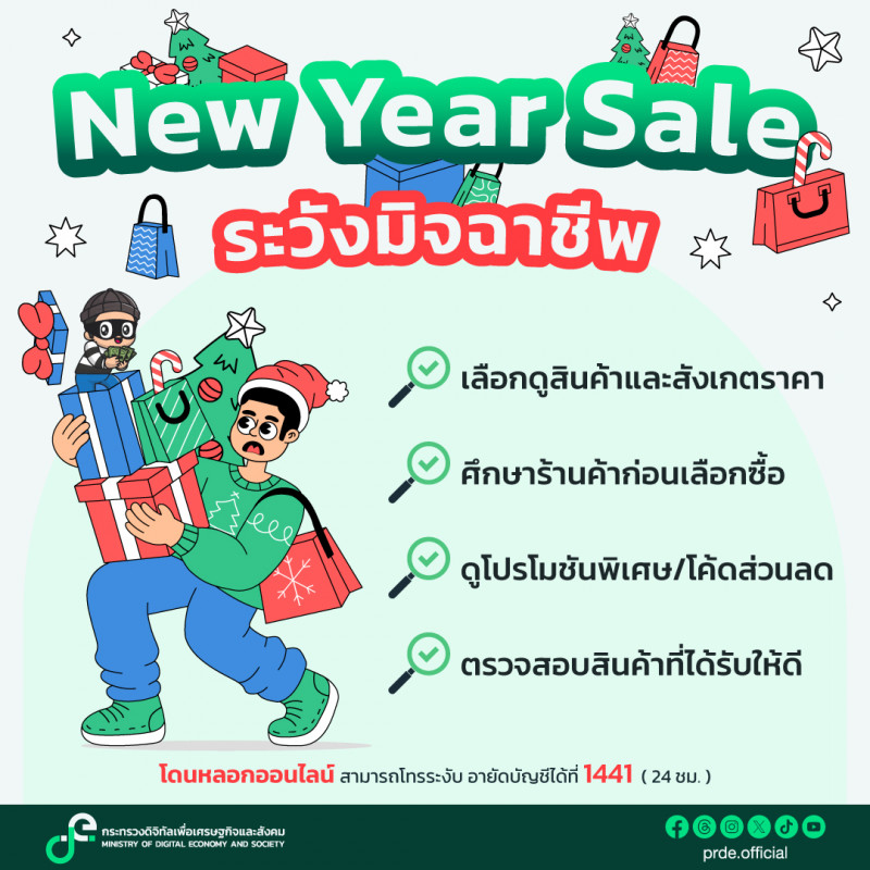 New Year Sale โปรเด็ดโปรลดล่อใ